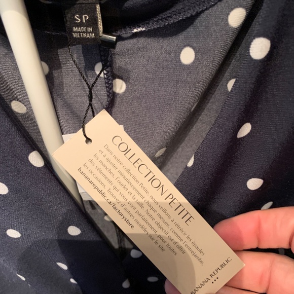 Banana Republic  gathered front ‎ dress. NWT. Retail 99 - Picture 4 of 6